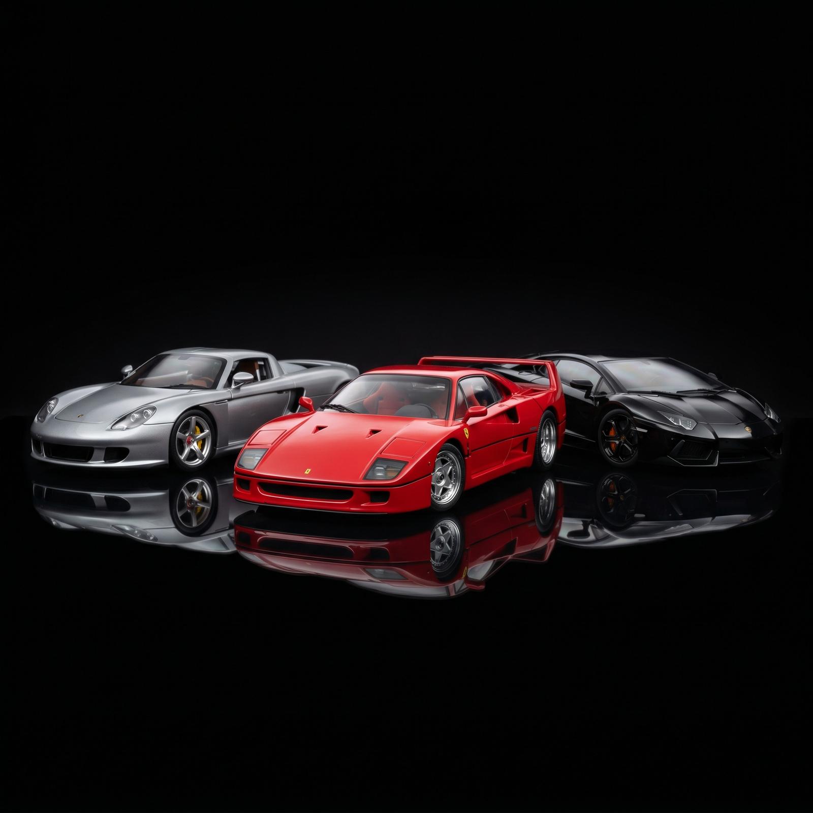 Neue Modellautos: Porsche 911, Lamborghini Huracán, Ferrari LaFerrari als Sammlermodelle 1:18