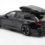 Audi RS6 C8 Avant Mythos Schwarz Mit Carbon-Dach Asien-Edition GT Spirit 1:18