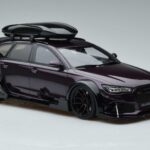 Audi RS6 C7 Avant Mit Bodykit Lila GT Spirit 1:18
