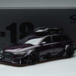 Audi RS6 C7 Avant Mit Bodykit Lila GT Spirit 1:18