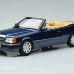 Mercedes 300 CE-24 A124 Cabriolet Nautical Blue Limitierte Auflage Norev 1:18