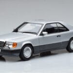 Mercedes 300 CE-24 C124 Coupé Silber Norev 1:18
