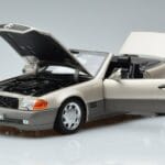 Mercedes 500 SL R129 Rauchsilber Norev 1:18