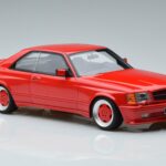 Mercedes 560 SEC W126 Widebody Rot Otto 1:18