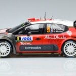 Citroen Citroen C3 WRC #9 S. Lefebvre / G. Moreau Tour de Corse 2017 Norev 1:18 1:18 Metall