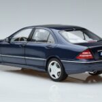 Mercedes Mercedes AMG S55 W220 Limousine Blau Norev 1:18 1:18 Metall