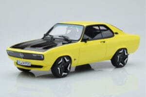 Opel Manta GSE Elektromod Gelb Otto 1:18