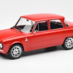Alfa Romeo Giulia Nuova Super Rot Custom Wheels MCG 1:18