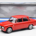 Alfa Romeo Giulia Nuova Super Rot Custom Wheels MCG 1:18 - image 6 of 6