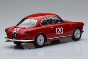 Alfa Romeo Giulietta SV #120 Mille Miglia 1956 Kyosho 1:18 08957A Metall — Bild 3 von 9