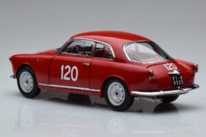 Alfa Romeo Giulietta SV #120 Mille Miglia 1956 Kyosho 1:18 08957A Metall — Bild 6 von 9