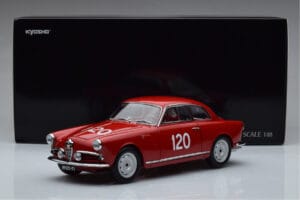 Alfa Romeo Giulietta SV #120 Mille Miglia 1956 Kyosho 1:18 08957A Metall — Bild 9 von 9