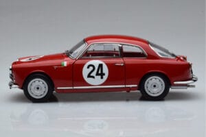 Alfa Romeo Giulietta SV #24 Targa Florio 1958 Kyosho 1:18 08957B Metall — Bild 4 von 9