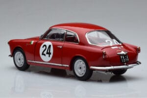 Alfa Romeo Giulietta SV #24 Targa Florio 1958 Kyosho 1:18 08957B Metall — Bild 6 von 9