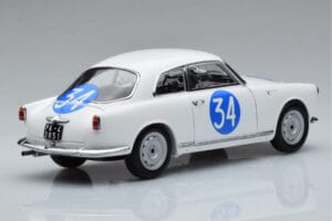 Alfa Romeo Giulietta SV #34 Targa Florio 1960 Kyosho 1:18 08957C Metall — Bild 3 von 9