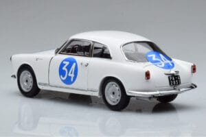 Alfa Romeo Giulietta SV #34 Targa Florio 1960 Kyosho 1:18 08957C Metall — Bild 6 von 9