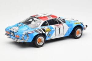 Alpine A110 1600S #1 Nicolas / Vial Winner Tour de Corse 1973 Kyosho 1:18 08485A Metall — Bild 3 von 8
