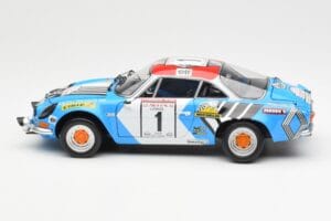 Alpine A110 1600S #1 Nicolas / Vial Winner Tour de Corse 1973 Kyosho 1:18 08485A Metall — Bild 4 von 8