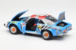 Alpine A110 1600S #1 Nicolas / Vial Winner Tour de Corse 1973 Kyosho 1:18 08485A Metall — Bild 5 von 8