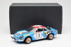 Alpine A110 1600S #1 Nicolas / Vial Winner Tour de Corse 1973 Kyosho 1:18 08485A Metall — Bild 8 von 8