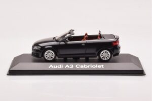 Audi A3 8P Cabriolet Schwarz Minichamps 1:43