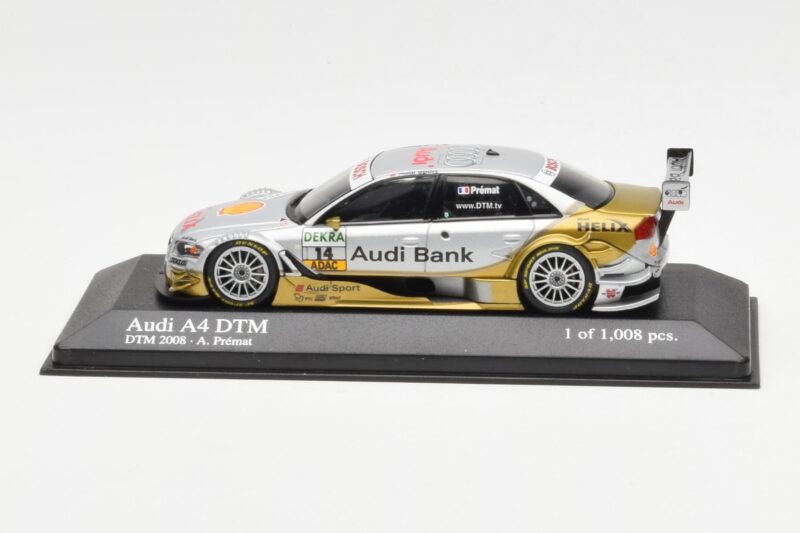 Audi A4 B7 DTM Team Audi Sport Phoenix #14 A. Premat DTM 2008 Minichamps 1:43