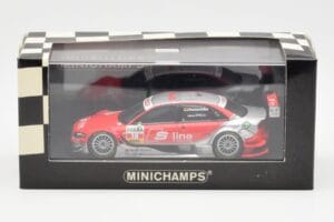 Audi A4 B7 DTM Team Audi Sport Rosberg #18 M. Rockenfeller DTM 2008 Minichamps 1:43 400081718 Metall — Bild 4 von 4