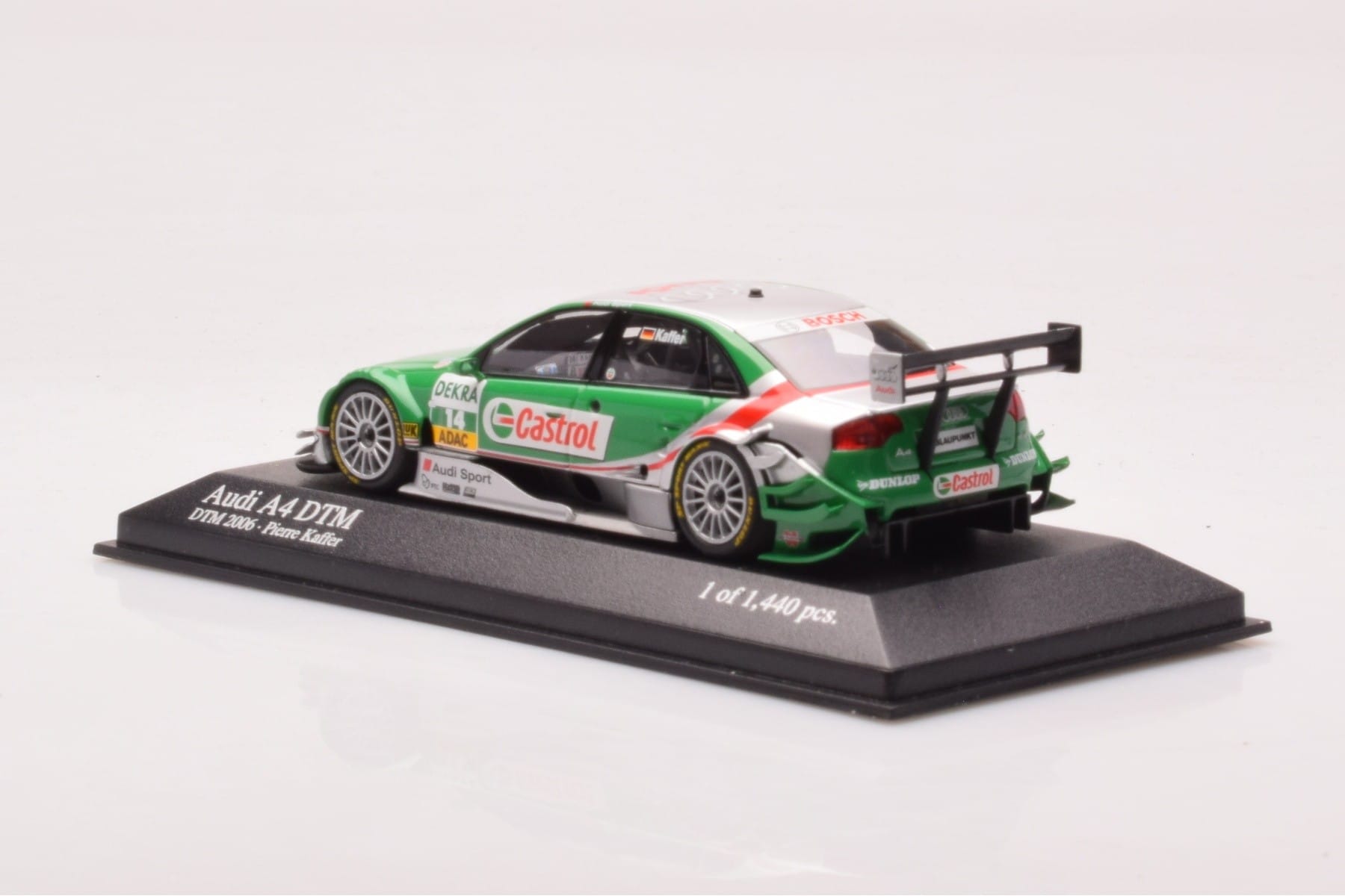 Audi A4 B7 DTM Team Phoenix #14 F. Kaffer DTM 2006 Minichamps 1:43 400061514 Metall — Bild 3 von 4