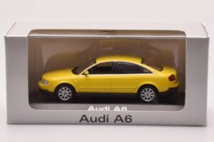 Audi A6 C5 Gelb Minichamps 1:43 IND47004 Metall — Bild 4 von 4