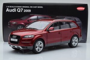 Audi Q7 4L Granatrot Kyosho 1:18 09222R Metall — Bild 8 von 8