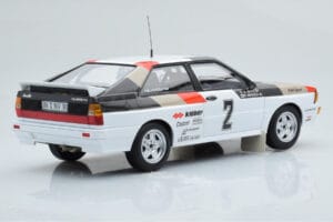 Audi Quattro Audi Sport #1 H. Mikkola / A. Hertz Winners International Swedish Rally 1981 Minichamps 1:18 155811102 Metall — Bild 2 von 6