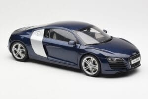 Audi R8 4.2 FSI V8 Blau Kyosho 1:18 09213BL Metall — Bild 6 von 8