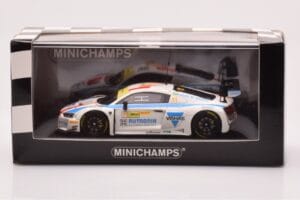 Audi R8 LMS #11 HCB Rutronik Racing L. di Grassi FIA GT World Cup Macau 2016 Minichamps 1:43 437171711 Metall — Bild 4 von 4