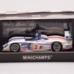 Audi R8 #2 E. Pirro / F. Biela / A. McNish 12 Hours of Sebring 2nd Place 2005 Minichamps 1:43 - image 4 of 4