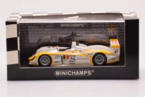 Audi R8 #25 S. Ara / T. Kristensen Winners 1000km Spa 2003 Minichamps 1:43 400031325 Metall — Bild 4 von 4