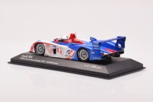 Audi R8 #4 M. Ortelli / J-M. Gounon 1000km Spa 2005 Minichamps 1:43 400051304 Metall — Bild 3 von 4