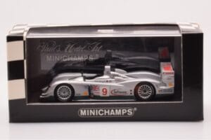 Audi R8 #9 M. Salo / Kane / McCarthy Sebring 12 Hours 2003 Minichamps 1:43 400031399 Metall — Bild 4 von 4