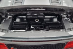 Audi R8 Spyder Performance Nardo Grau Kengfai 1:18 VAKF-0352 Metall — Bild 10 von 11