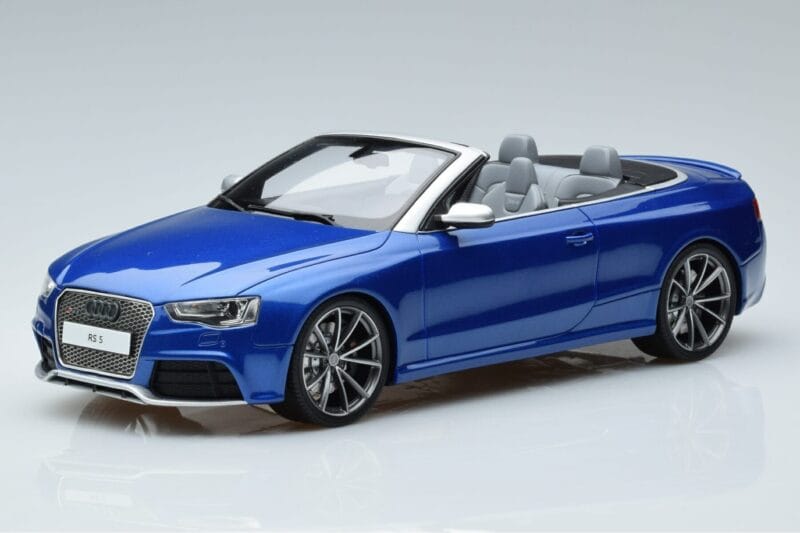Audi RS5 B8 Cabriolet Blau GT Spirit 1:18 ZM053 Resin