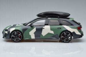 Audi RS6 C8 Avant Camouflage With Roof Top Asia Edition GT Spirit 1:18 CLDC014 Resin — Bild 3 von 6