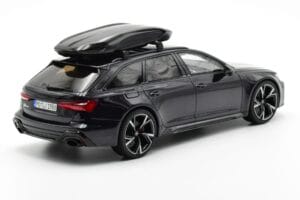 Audi RS6 C8 Avant Mythos Schwarz Mit Carbon-Dach Asia Edition GT Spirit 1:18 CLDC007 Resin — Bild 2 von 6