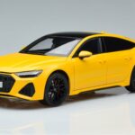 Audi RS7 C8 Sportback Gelb Vossen Rims Limitierte Auflage Kengfai 1:18 VAKF 0335 Metall