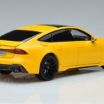 Audi RS7 C8 Sportback Gelb Vossen Rims Limitierte Auflage Kengfai 1:18 VAKF 0335 Metall - image 3 of 8