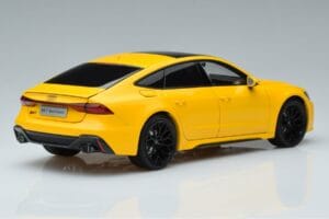 Audi RS7 C8 Sportback Gelb Vossen Rims Limitierte Auflage Kengfai 1:18 VAKF-0335 Metall — Bild 3 von 8