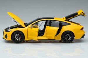 Audi RS7 C8 Sportback Gelb Vossen Rims Limitierte Auflage Kengfai 1:18 VAKF-0335 Metall — Bild 4 von 8