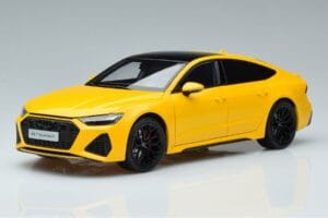 Audi RS7 C8 Sportback Gelb Vossen Rims Limitierte Auflage Kengfai 1:18 VAKF 0335 Metall