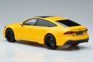 Audi RS7 C8 Sportback Gelb Vossen Rims Limitierte Auflage Kengfai 1:18 VAKF-0335 Metall — Bild 7 von 8