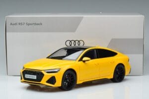 Audi RS7 C8 Sportback Gelb Vossen Rims Limitierte Auflage Kengfai 1:18 VAKF-0335 Metall — Bild 8 von 8