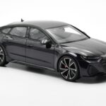 Audi RS7 C8 Sportback Mythos Schwarz Asia Edition GT Spirit 1:18 CLDC011 Resin - image 4 of 6
