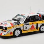Audi Sport Quattro S1 E2 #6 H. Mikkola / A. Hertz Rally 1000 Lakes 1985 IXO 1:18